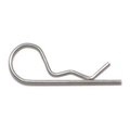 Midwest Fastener .042" x 1" 18-8 Stainless Steel Hitch Pin Clips 10PK 74961